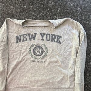 Colsie Light Gray Sweatshirt